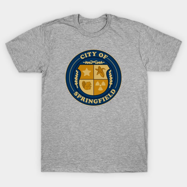 Springfield City Emblem T-Shirt by Vault Emporium